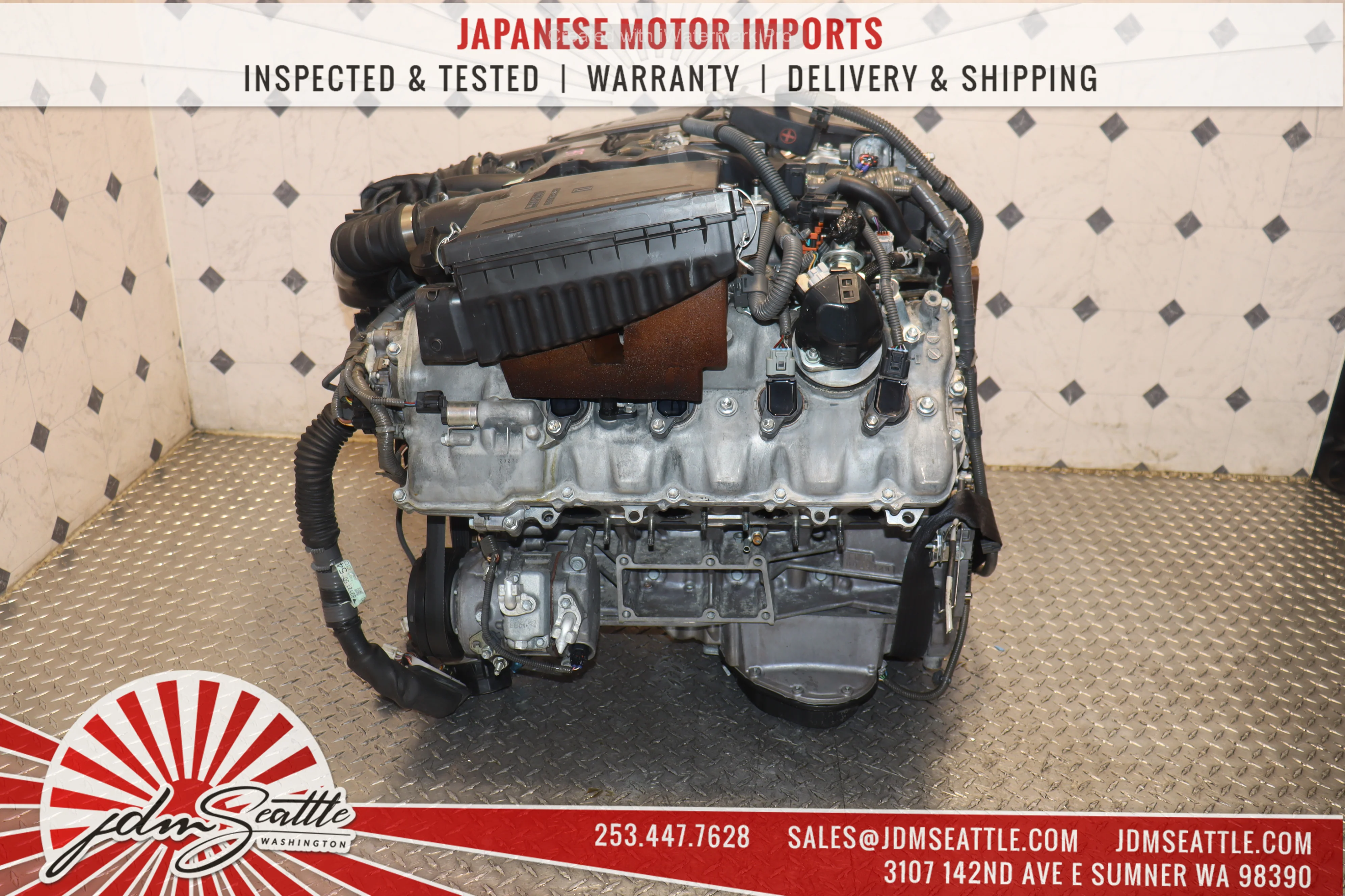 JDM 1UR 4.6L V8 Engine - Lexus LS460 (2006-2017) & GS460 (2008-2011) - Image 12