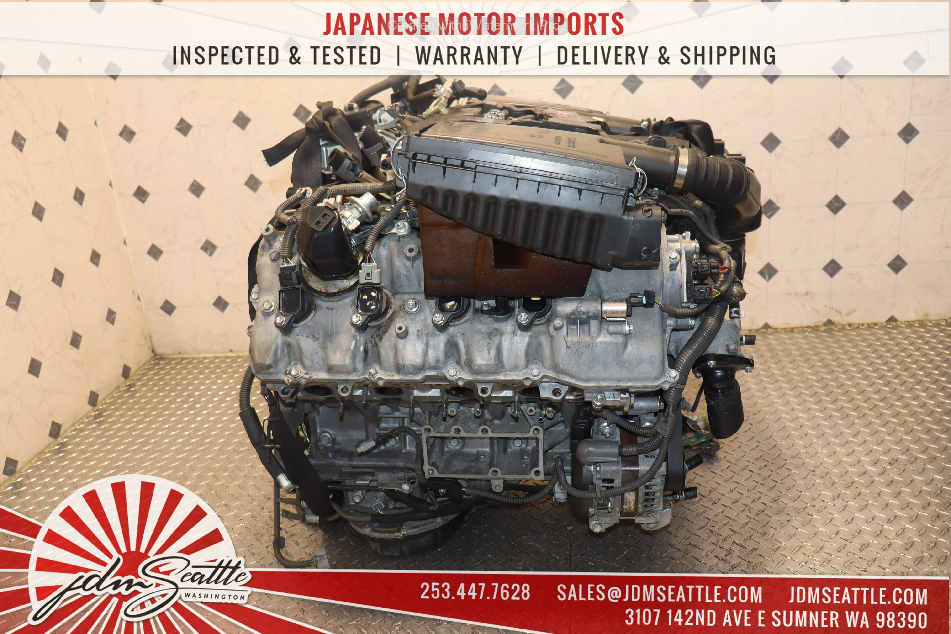 JDM 1UR 4.6L V8 Engine - Lexus LS460 (2006-2017) & GS460 (2008-2011) - Image 6