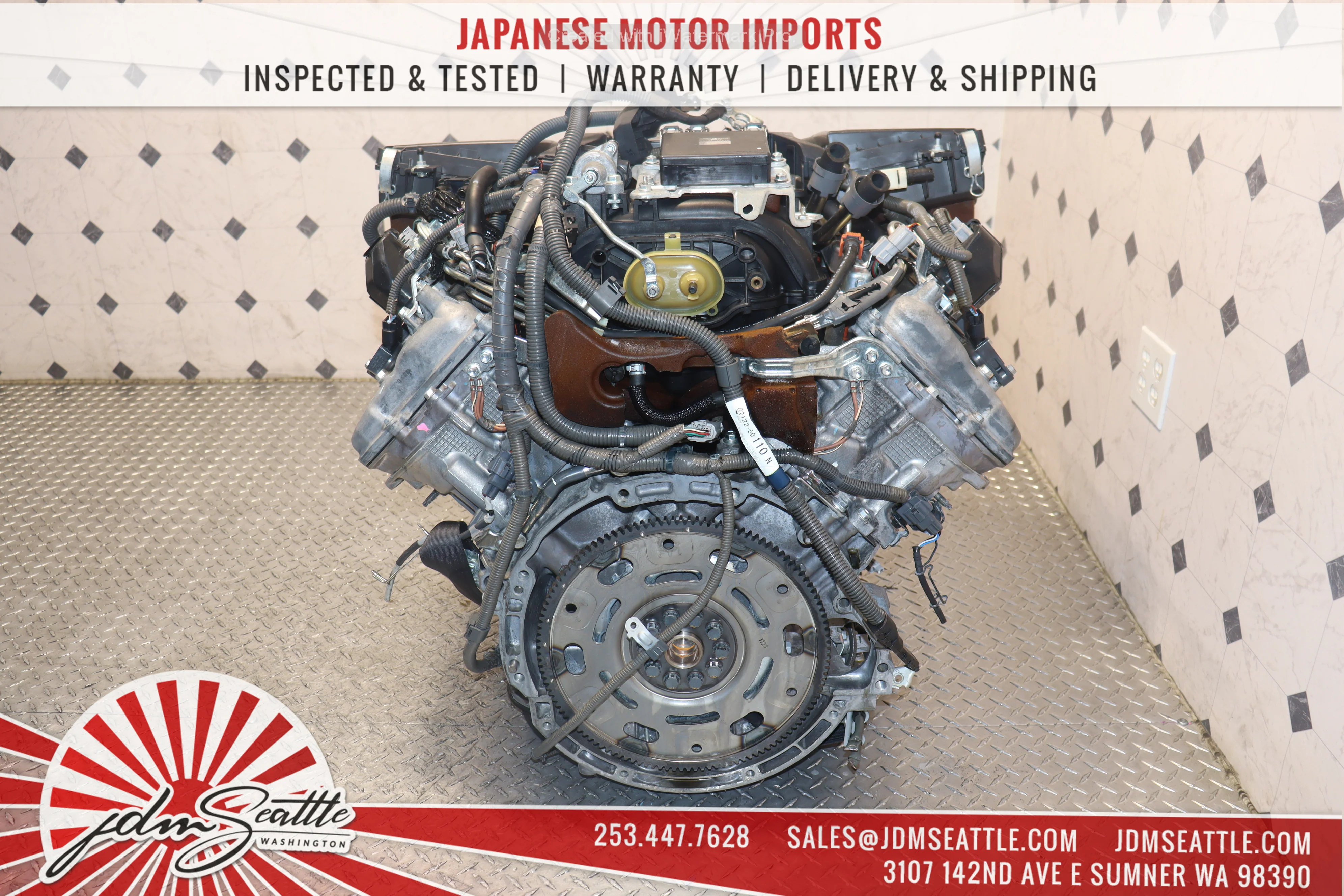 JDM 1UR 4.6L V8 Engine - Lexus LS460 (2006-2017) & GS460 (2008-2011) - Image 9