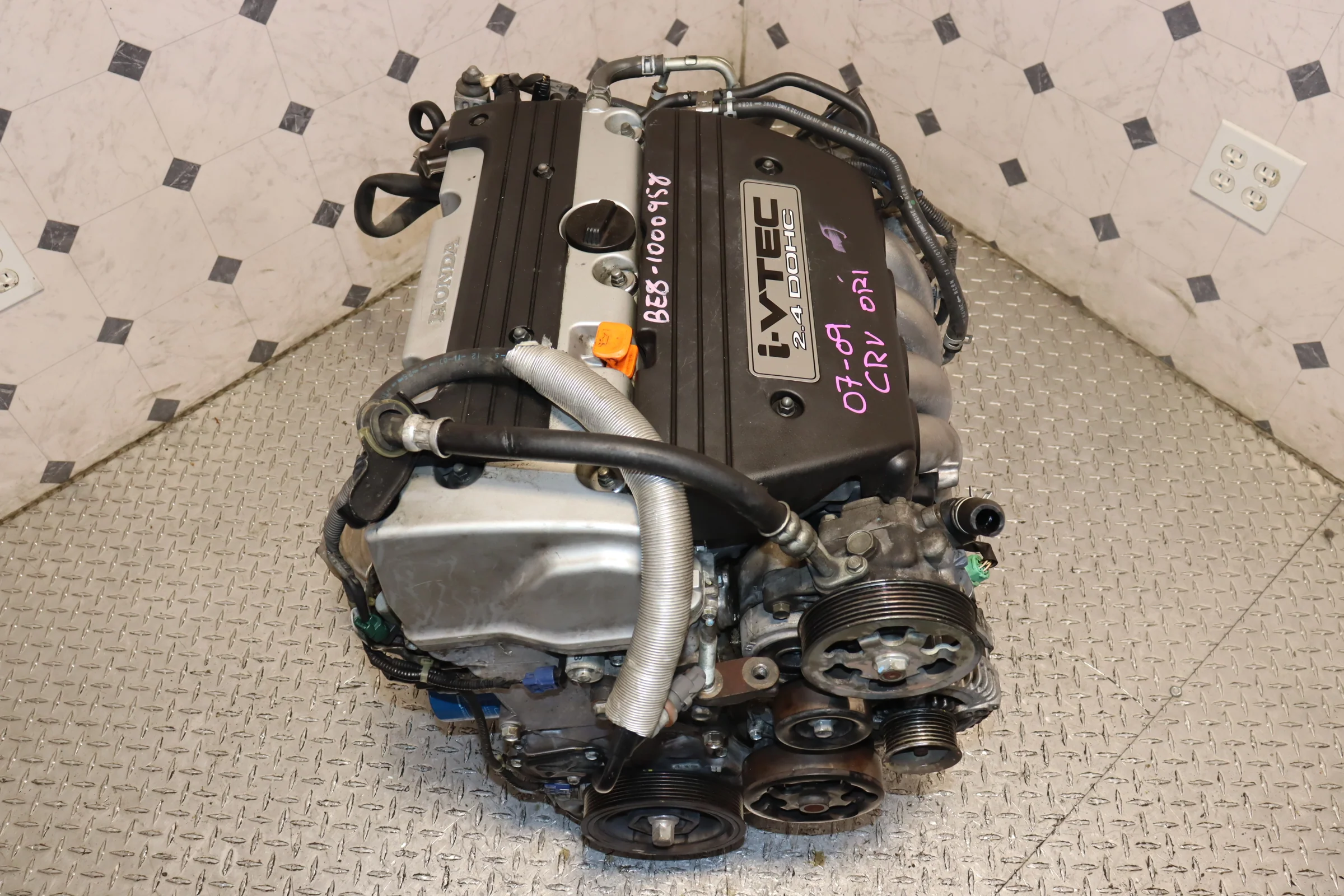 2007-2009 Honda CR-V K24A JDM Engine | 2.4L DOHC i-VTEC K24Z1 Motor - Image 5
